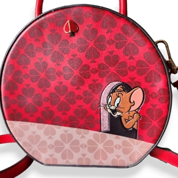 Limited Edition Kate Spade New York x Tom & Jerry Collab Canteen Crossbody Purse - Picture 6 of 14